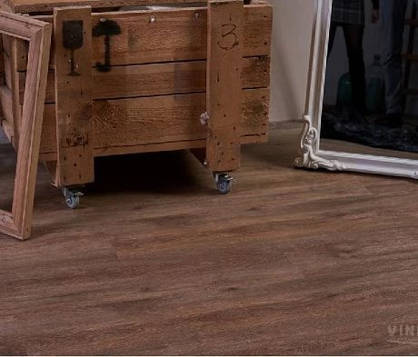 Виниловая плитка Vinilam Ceramo Wood 4 5 Mm 61512 Dub Olivkovyy