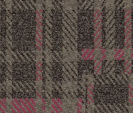 Ковровая плитка Interface World Woven Scottish Sett 8151005 Plaid Brown