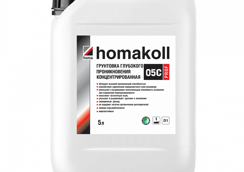 Gruntovka Glubokogo Proniknoveniya Kontsentrirovannaya Homakoll 05 S Prof
