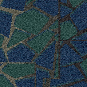 Ковровая плитка Interface Collection Human Connections Paverinterface Rue 8344002 Teal