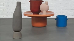 Виниловая плитка Shlifovannyy Beton Seryy Amcl40140 1