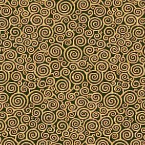  Agnella Impulse Spirals Dark Green