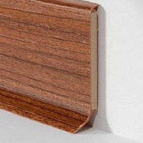 плинтус Dollken Plintus Na Derevyannoy Osnove S 60 Flex Life Top 2540 D130 Makore