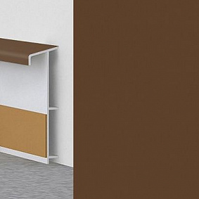 плинтус Dollken Plintus Kovrovyy S Furnituroy I Rebrami Zhestkosti Tl 51 0132