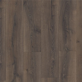 Ламинат Quick Step Majestic Dub Pustynnyy Shlifovannyy Temno Korichnevyy Mj3553